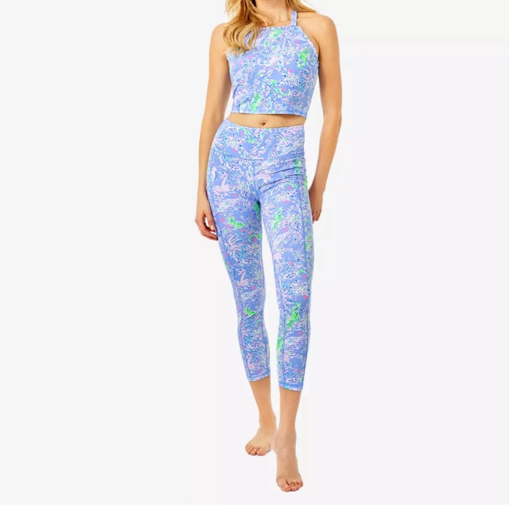 Lilly Pulitzer Matching Luxletic Set - Top & Leggings